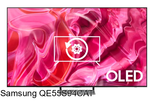 Réinitialiser Samsung QE55S94CAT