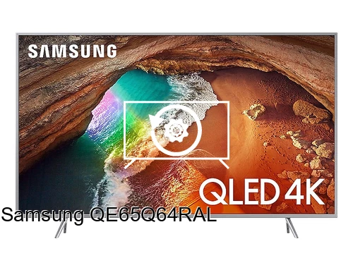 Factory reset Samsung QE65Q64RAL