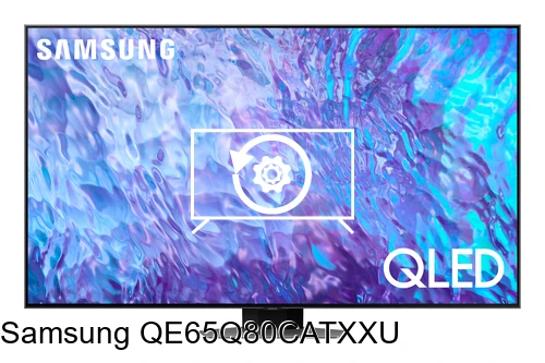 Factory reset Samsung QE65Q80CATXXU