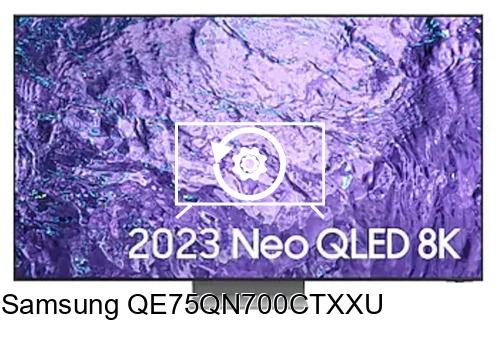 Factory reset Samsung QE75QN700CTXXU