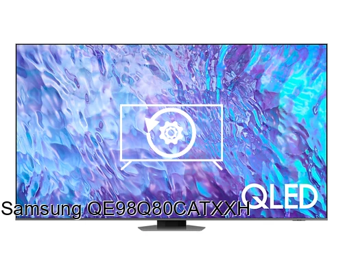 Réinitialiser Samsung QE98Q80CATXXH