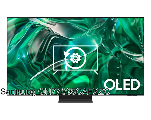 Factory reset Samsung QN77S95CAFXZC