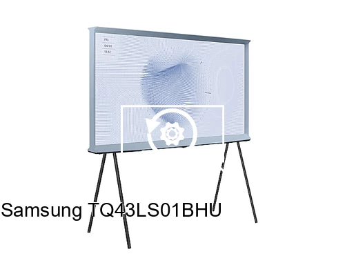 Factory reset Samsung TQ43LS01BHU