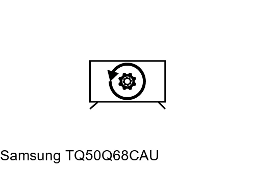 Factory reset Samsung TQ50Q68CAU