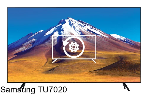 Factory reset Samsung TU7020