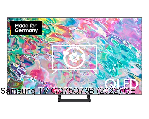 Réinitialiser Samsung TV GQ75Q73B (2022) GE