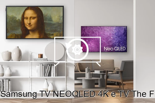 Restauration d'usine Samsung TV NEOQLED 4K e TV The Frame 4K - Home TV Pack