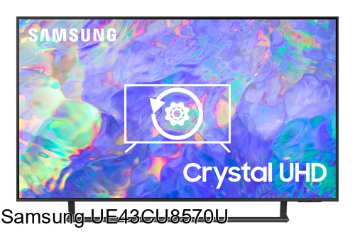 Réinitialiser Samsung UE43CU8570U