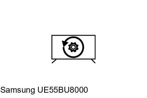 Restaurar de fábrica Samsung UE55BU8000