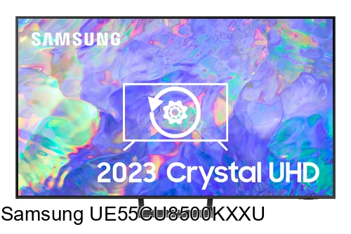 Réinitialiser Samsung UE55CU8500KXXU