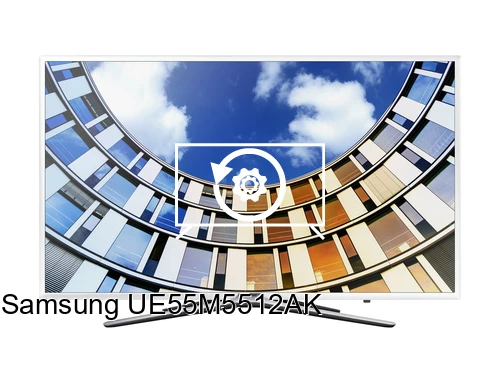 Restaurar de fábrica Samsung UE55M5512AK