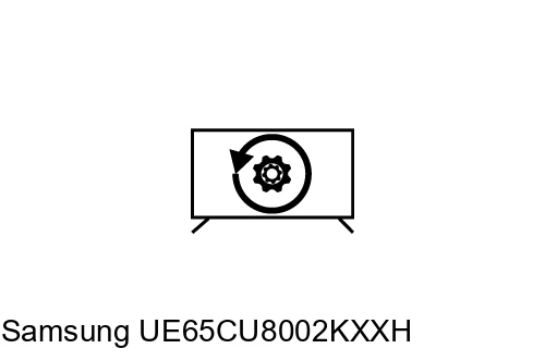 Resetear Samsung UE65CU8002KXXH