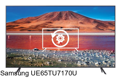 Reset Samsung UE65TU7170U