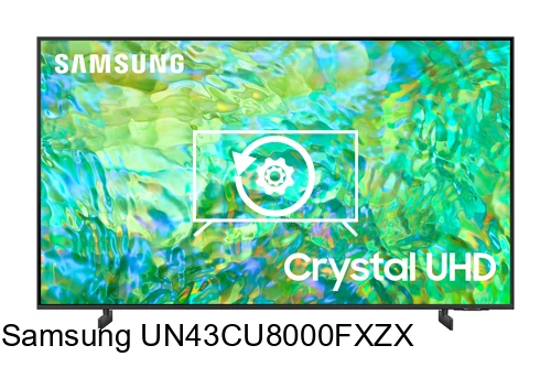 Resetear Samsung UN43CU8000FXZX