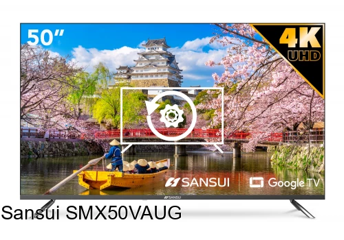 Factory reset Sansui SMX50VAUG