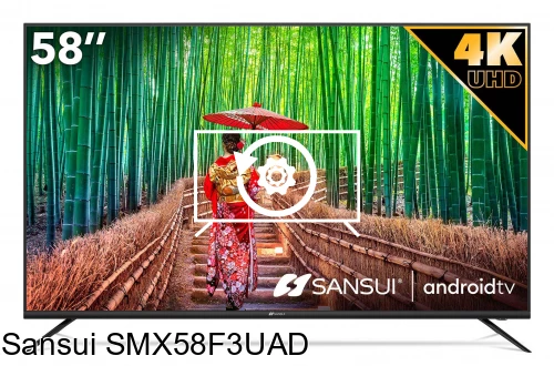 Factory reset Sansui SMX58F3UAD