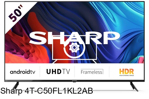 Factory reset Sharp 4T-C50FL1KL2AB