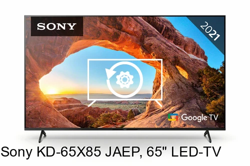 Factory reset Sony KD-65X85 JAEP, 65" LED-TV