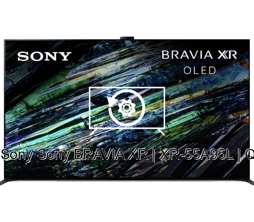 Restauration d'usine Sony Sony BRAVIA XR | XR-55A95L | QD-OLED | 4K HDR | Google TV | ECO PACK | BRAVIA CORE | Perfect for PlayStation5 | Seamless Edge Design