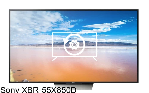 Reset Sony XBR-55X850D