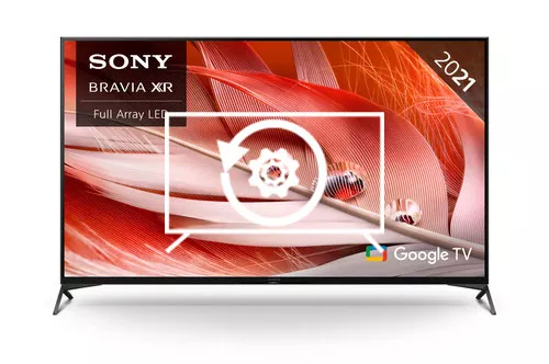 Factory reset Sony XR-65X93J