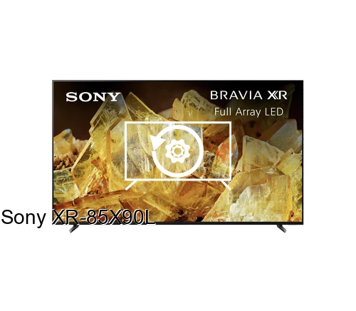 Factory reset Sony XR-85X90L