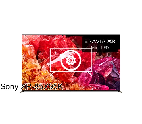 Resetear Sony XR-85X95K