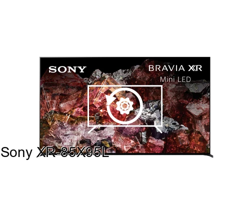 Factory reset Sony XR-85X95L