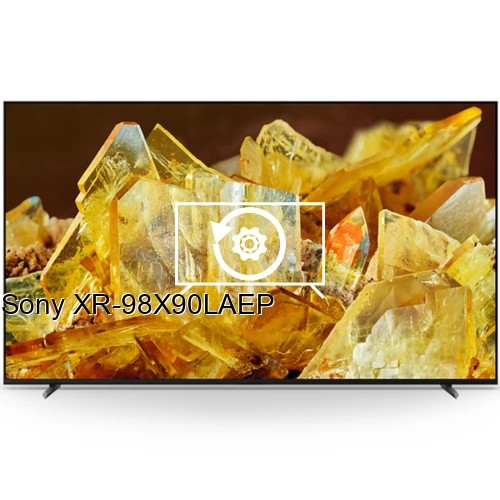Factory reset Sony XR-98X90LAEP