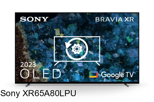 Resetear Sony XR65A80LPU