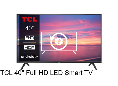 Restauration d'usine TCL 40" Full HD LED Smart TV