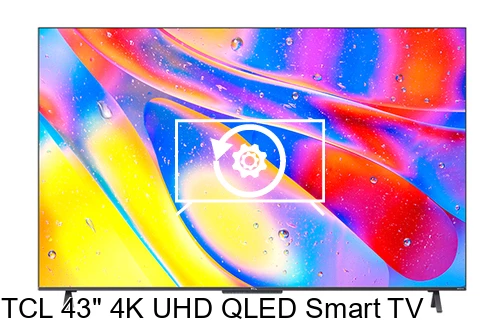 Réinitialiser TCL 43" 4K UHD QLED Smart TV