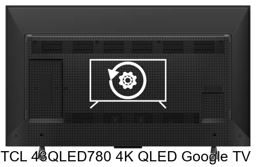 Reset TCL 43QLED780 4K QLED Google TV