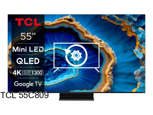 Reset TCL 55C809