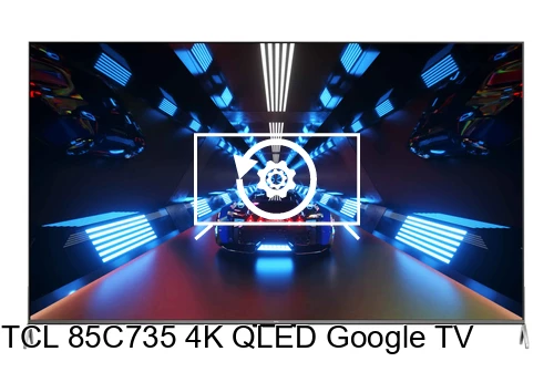 Factory reset TCL 85C735 4K QLED Google TV