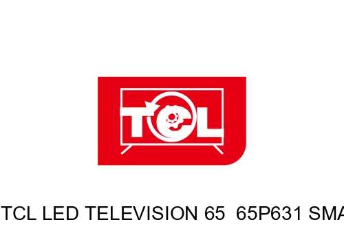 Reset TCL LED TELEVISION 65  65P631 SMART TV 4K UHD