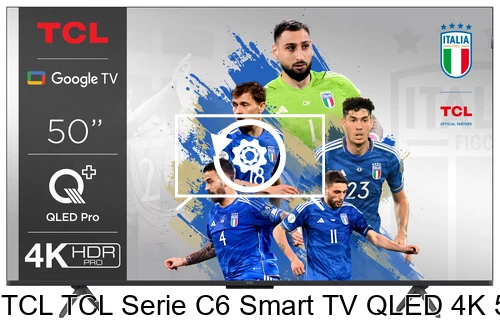 Réinitialiser TCL TCL Serie C6 Smart TV QLED 4K 50" 50C655, Dolby Vision, Dolby Atmos, Google TV