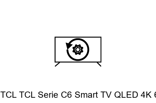 Factory reset TCL TCL Serie C6 Smart TV QLED 4K 65" 65C655, audio Onkyo con subwoofer, Dolby Vision - Atmos, Google TV