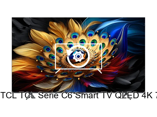 Restauration d'usine TCL TCL Serie C6 Smart TV QLED 4K 75" 75C655, audio Onkyo con subwoofer, Dolby Vision - Atmos, Google TV