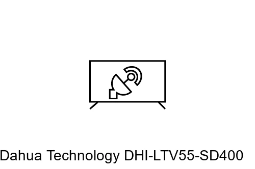Search for channels on Dahua Technology DHI-LTV55-SD400