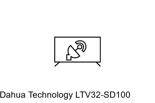 Search for channels on Dahua Technology LTV32-SD100