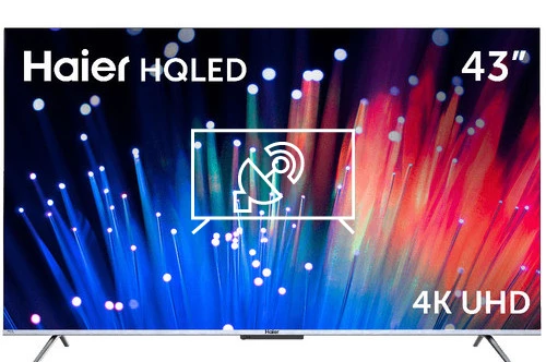 Search for channels on Haier 43 Smart TV S3