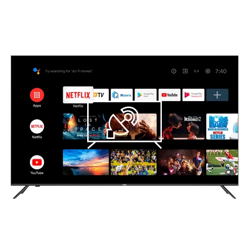 Search for channels on Haier 65 Smart TV S1