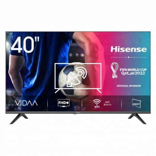Search for channels on Hisense 40A5700FA