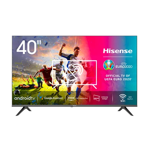 Search for channels on Hisense 40A5720FA