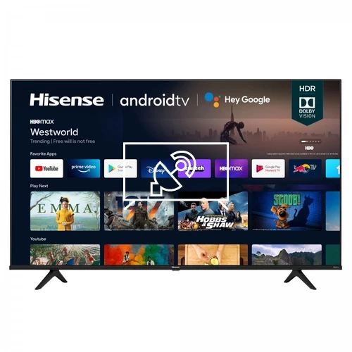 Search for channels on Hisense 43A6GV