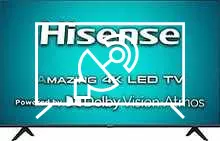 Search for channels on Hisense 50A71F