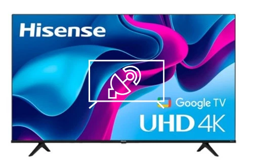 Search for channels on Hisense 55A65K