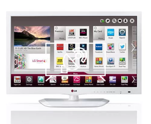 Search for channels on LG 29LN460U
