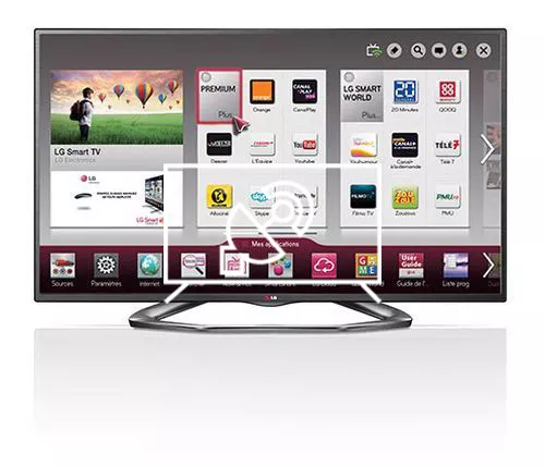 Search for channels on LG 32LA620S